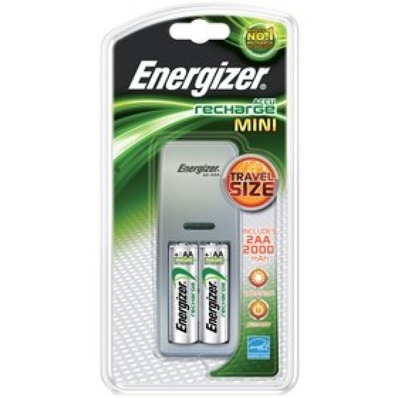 ENERGIZER Nabíječka baterií Mini AA +2xAA 2000 mAh 35035819 ENERGIZER Nabíječka baterií Mini AA +2xAA 2000 mAh 35035819