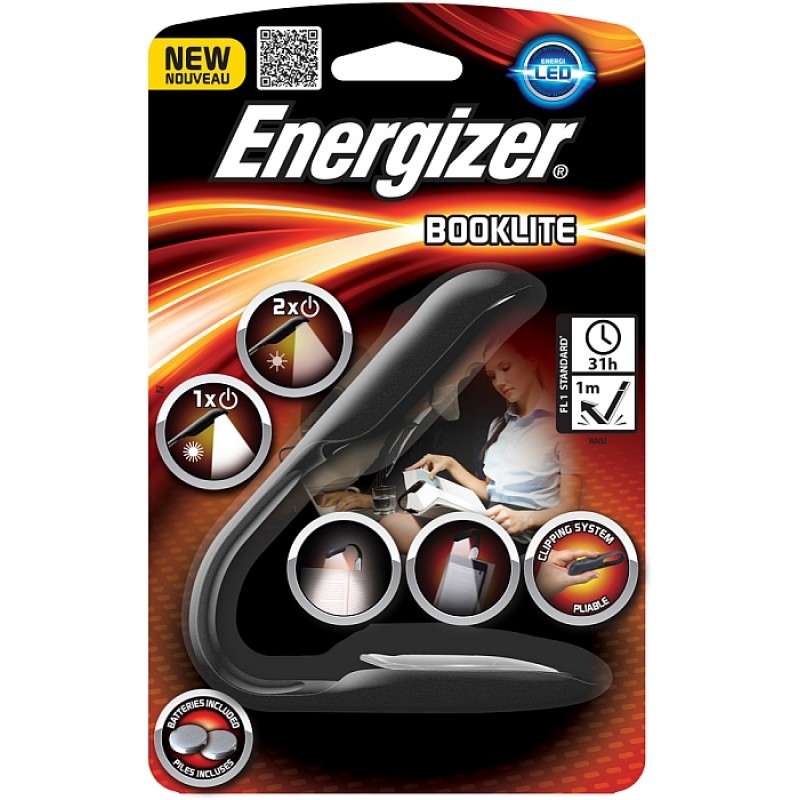 ENERGIZER Svítilna BOOKLITE CLIP 50000771
