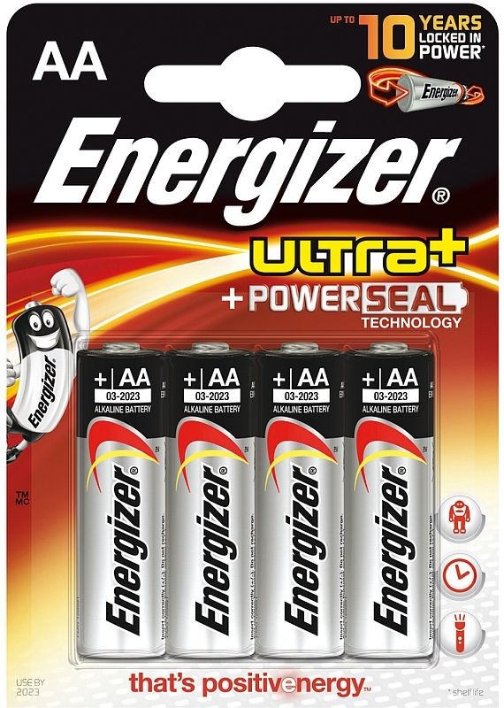 ENERGIZER Alkalické tužkové baterie Ultra+ LR6/4 4xAA 35035759 ENERGIZER Alkalické tužkové baterie Ultra+ LR6/4 4xAA 35035759