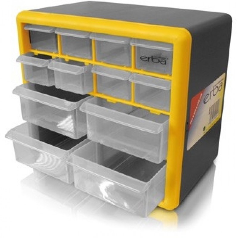 ERBA Box na součástky 26,5 x 16 x 23,5 cm ER-02441 ERBA Box na součástky 26,5 x 16 x 23,5 cm ER-02441
