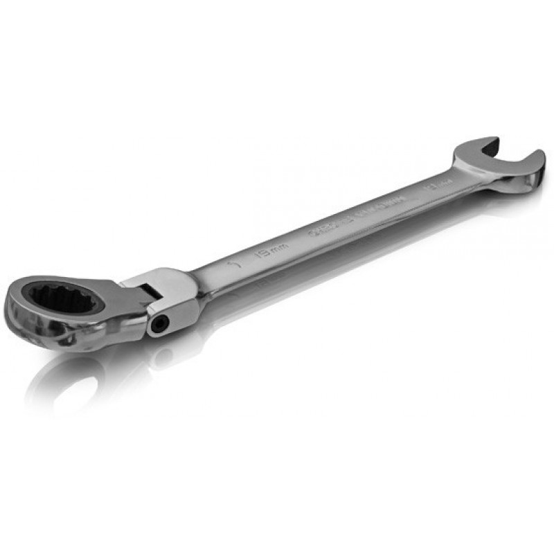 ERBA Klíč očkoplochý ráčnový 8 mm s kloubem ER-06128