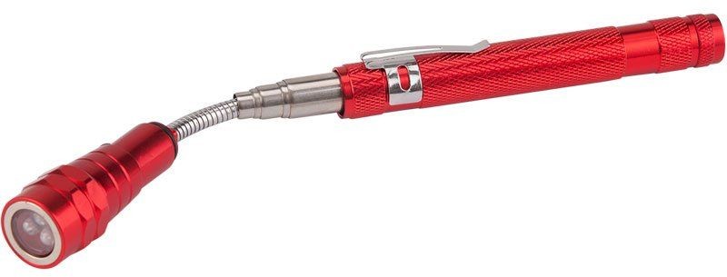 EXTOL PREMIUM magnet teleskopický, ohebný s LED světlem, 3xLED, 170-565mm 8863021