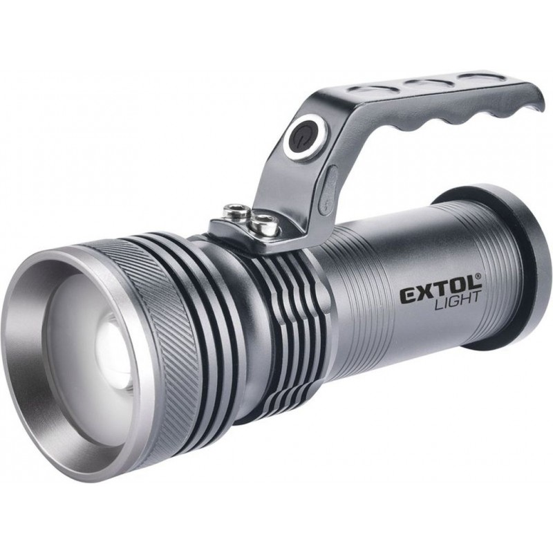 EXTOL LIGHT svítilna 300lm, zoom, celokovová, 5W LED 43150