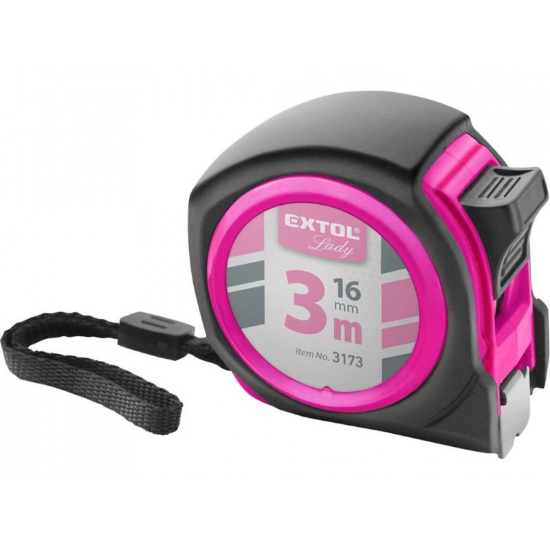 EXTOL LADY metr svinovací 3m šířka pásku 16mm 3173