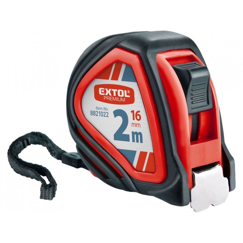EXTOL PREMIUM metr svinovací 2m šířka pásku 16mm 8821022