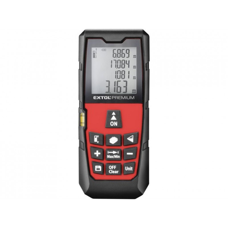 EXTOL PREMIUM metr laserový digitální 80m 8820043 EXTOL PREMIUM metr laserový digitální 80m 8820043