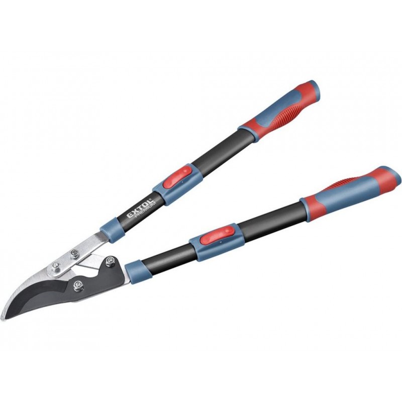 EXTOL PREMIUM nůžky na větve teleskopické převodové dvousečné 670-940mm HCS 8873116 EXTOL PREMIUM nůžky na větve teleskopické převodové dvousečné 670-940mm HCS 8873116