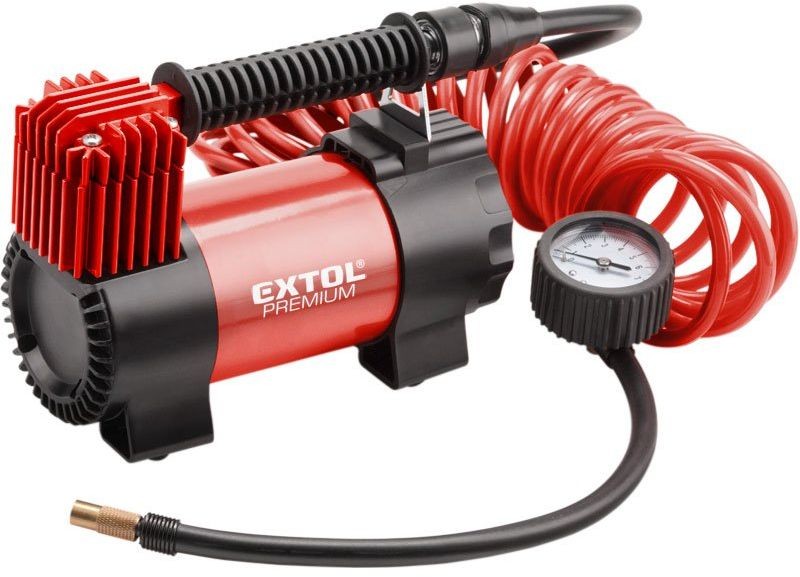 EXTOL PREMIUM CC 160 kompresor do auta 12V v tašce s příslušenstvím 8864001