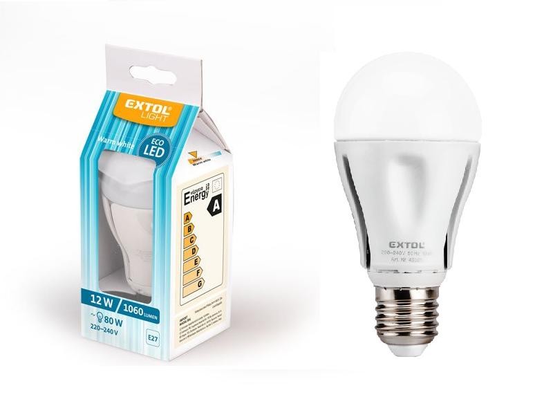 EXTOL LIGHT žárovka LED, 10W, závit E27 43001 EXTOL LIGHT žárovka LED, 10W, závit E27 43001