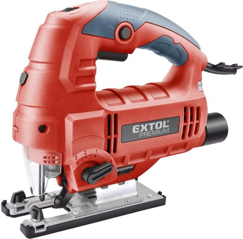 EXTOL PREMIUM Pila přímočará s laserem a světlem, 800 W 8893103 EXTOL PREMIUM Pila přímočará s laserem a světlem, 800 W 8893103
