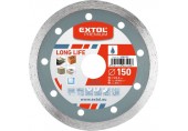 EXTOL PREMIUM kotouč diamantový řezný 150x22,2mm - CELOOBVODOVÝ 108933