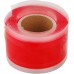 EXTOL PREMIUM páska silikonová samofixační, 25mm x 3,3m, červená barva 8856200