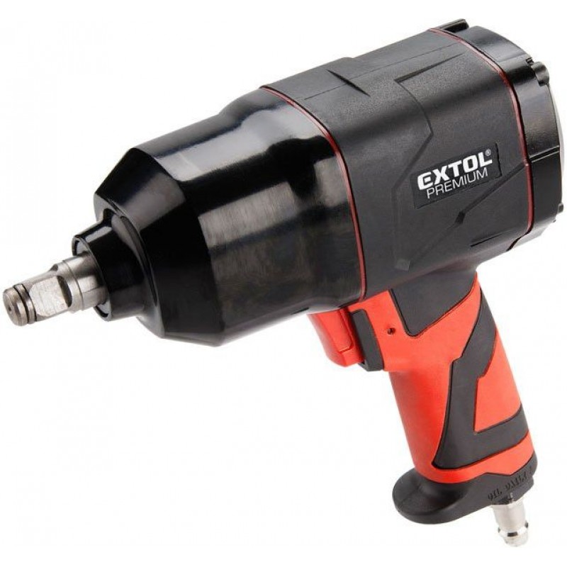 EXTOL PREMIUM utahovák příklepový kompozitový 1/2'' (12 mm), 340Nm, 6,3bar, WI 340 8865011