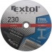 EXTOL CRAFT kotouče 230x2,5x22,2mm, řezné na kov 5ks 108050
