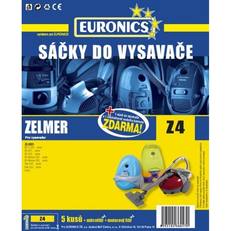 Filtr Jolly Z 4 (5+1+1ks) do vysavače Zelmer