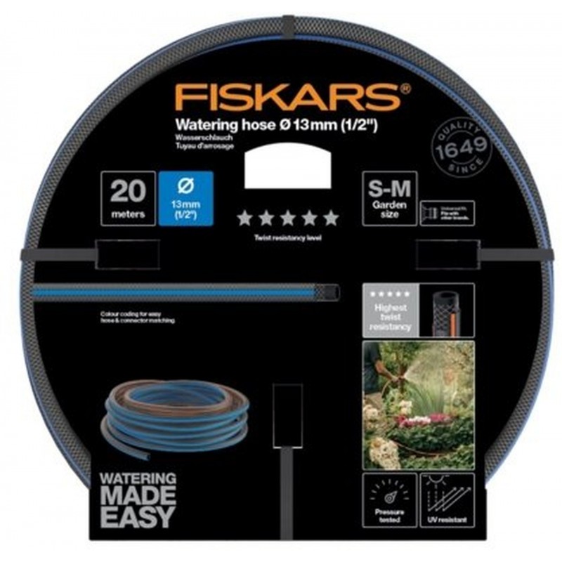 Fiskars Hadice 20 m, 13 mm (1/2”) Q5 1027107 Fiskars Hadice 20 m, 13 mm (1/2”) Q5 1027107