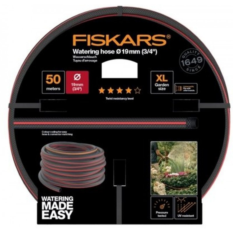 Fiskars Hadice 50 m, 19 mm (3/4”) Q4 1027111