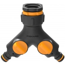 FISKARS Comfort Dvojitá spojka ke kohoutku pro všechny velikosti 1027061