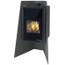 HS FLAMINGO DELUXE ® ISLAND Krbová kamna 9kW, černá HSF42-001