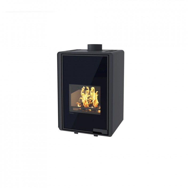HS FLAMINGO DELUXE ® MALIA Krbová kamna 9kW, černá HSF42-019