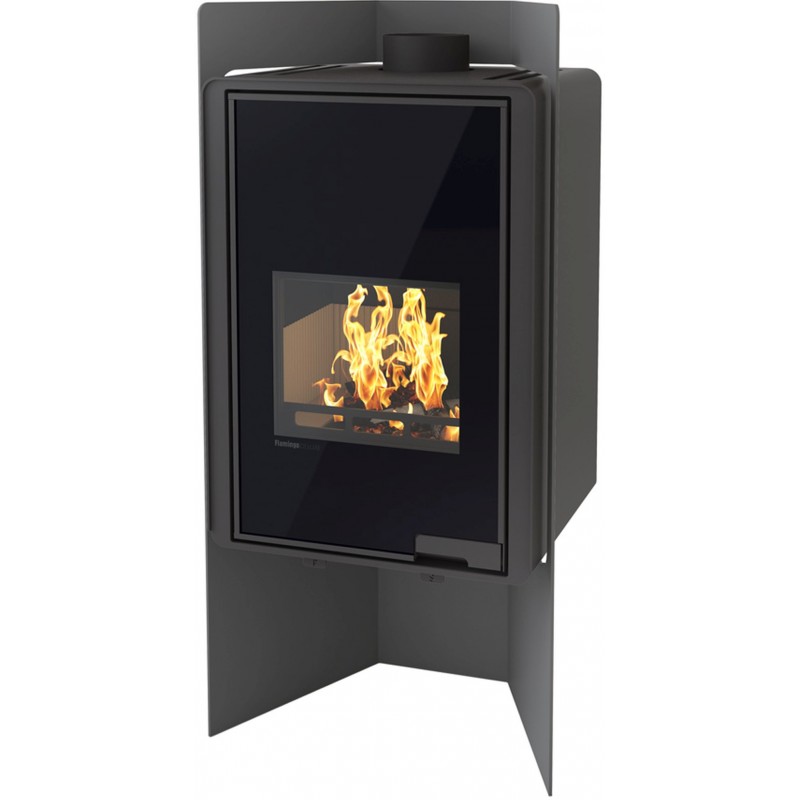 HS FLAMINGO DELUXE ® PULAU Krbová kamna 9kW, černá HSF42-026