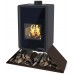 HS FLAMINGO DELUXE ® SENAI Krbová kamna 9kW, hnědá/sametová HSF42-034