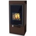 HS FLAMINGO DELUXE ® SINGA Krbová kamna 9kW, hnědá/sametová HSF42-040