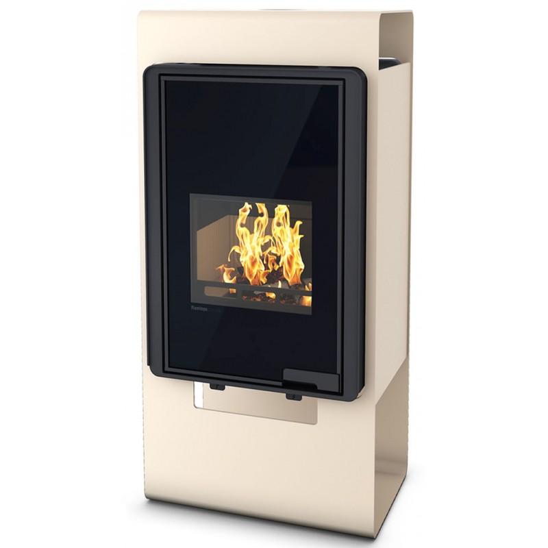 HS FLAMINGO DELUXE ® SINGA Krbová kamna 9kW, krémová HSF42-041 HS FLAMINGO DELUXE ® SINGA Krbová kamna 9kW, krémová HSF42-041