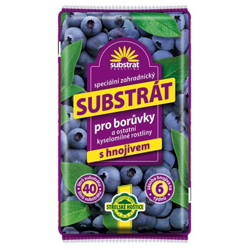 FORESTINA Substrát pro borůvky 40l FORESTINA Substrát pro borůvky 40l
