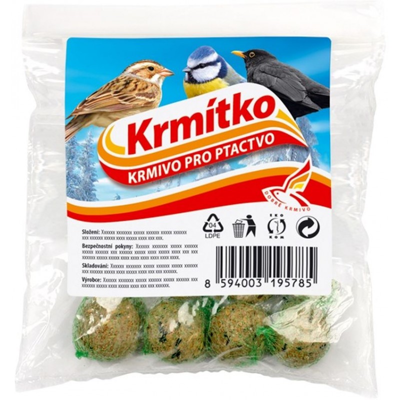 KRMÍTKO Lojová koule 20 ks, 20x90 g