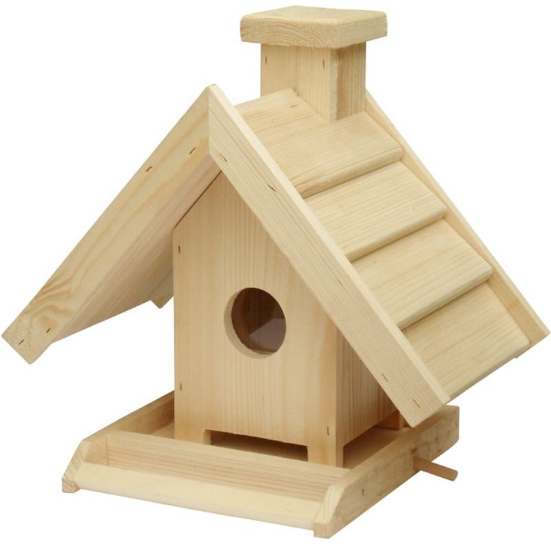 KRMÍTKO Krmítko dřevěné č. 9, 33x22x21 cm, přírodní KRMÍTKO Krmítko dřevěné č. 9, 33x22x21 cm, přírodní