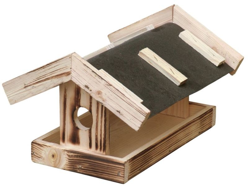 KRMÍTKO Krmítko dřevěné č. 5, 24x27x19 cm, přírodní KRMÍTKO Krmítko dřevěné č. 5, 24x27x19 cm, přírodní