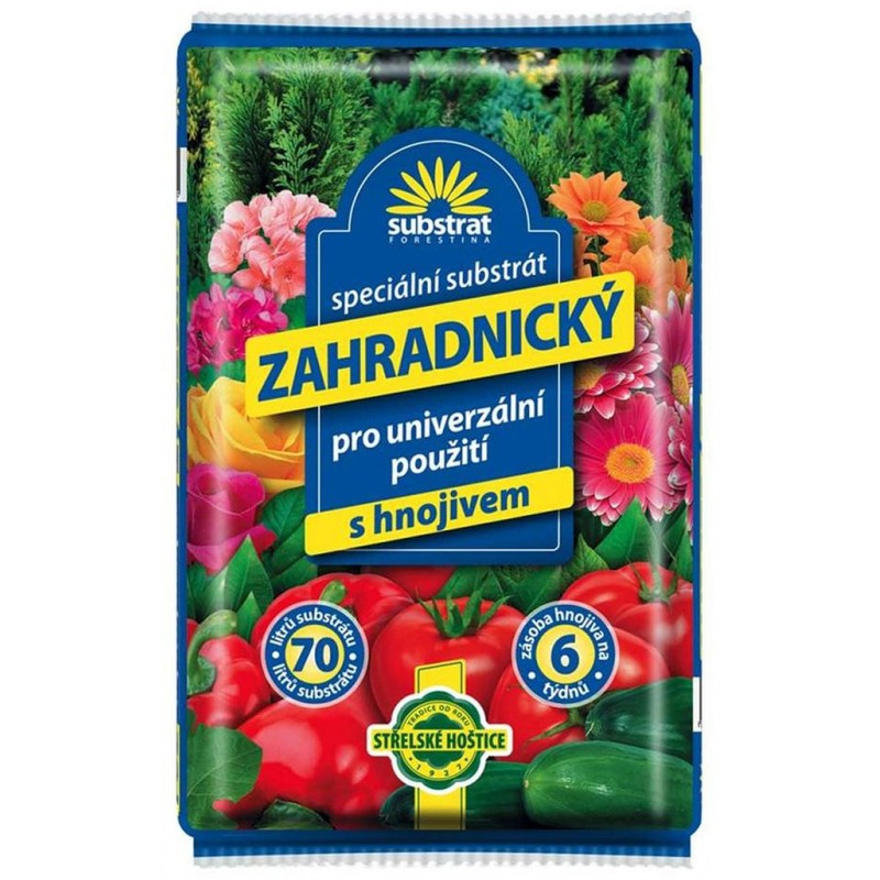 FORESTINA Zahradnický substrát 70 l univerzální s hnojivem