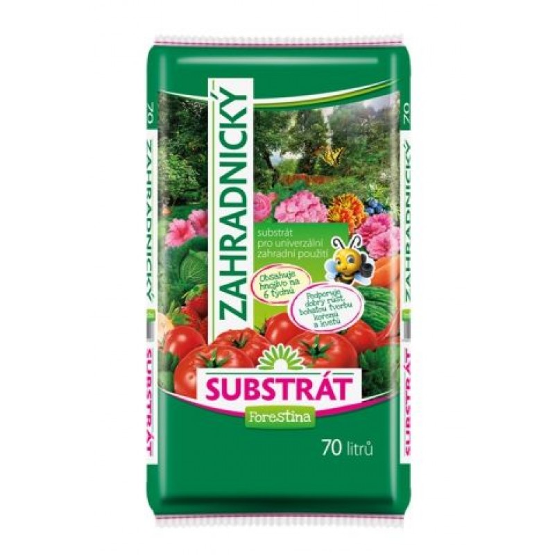 FORESTINA Zahradnický substrát 70l FORESTINA Zahradnický substrát 70l