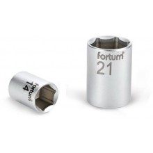 FORTUM hlavice nástrčná, 1/4", 5mm, L 25mm, 61CrV5 4701404
