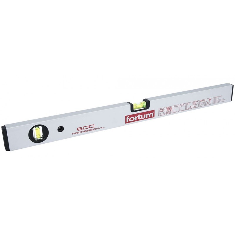 FORTUM Profesionální vodováha 600mm 4783576