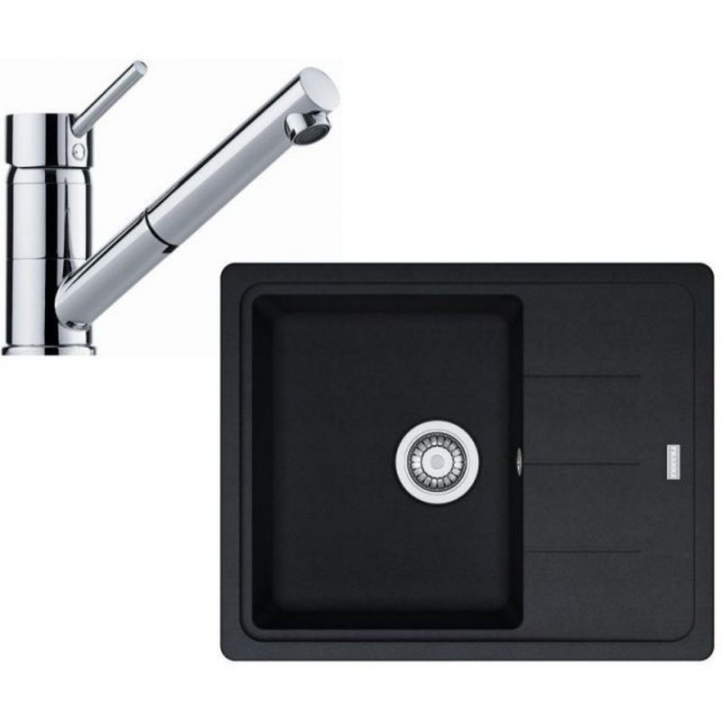 Franke SET G96 (dřez BFG 611-62 onyx+baterie FC 7486.031) 114.0438.979 Franke SET G96 (dřez BFG 611-62 onyx+baterie FC 7486.031) 114.0438.979