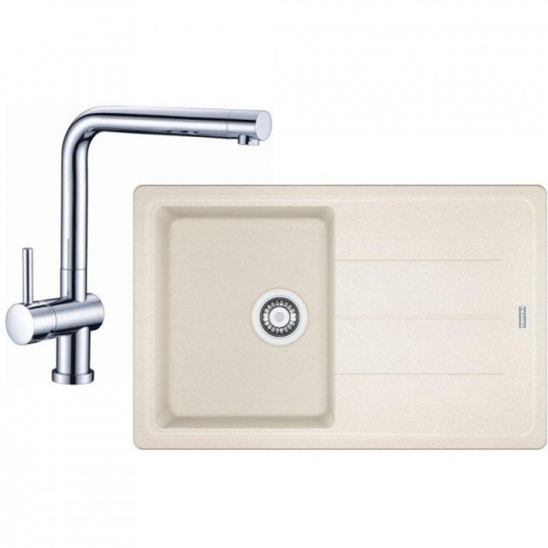 Franke SET G97 (dřez BFG 611-78 vanilka+baterie Samoa) 114.0439.158