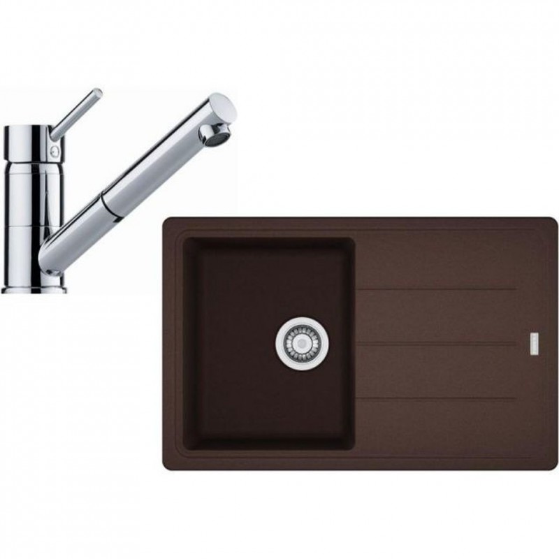 Franke SET G98 (dřez BFG 611-78 hnědý+baterie FC 7486.031) 114.0439.216