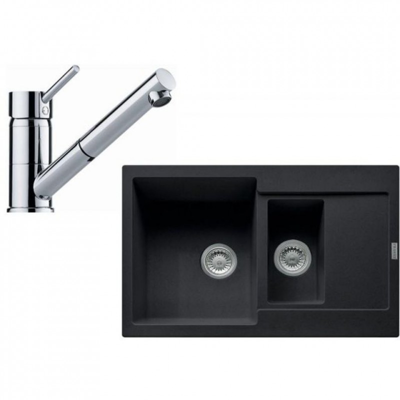 Franke SET G104 (dřez MRG 651-78 onyx+baterie FG 7486.031) 114.0439.616