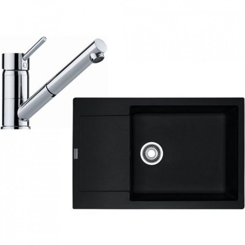 Franke SET G106 (dřez MRG 611-78 BB onyx+baterie FC 7486.031) 114.0439.666