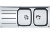 BAZAR Franke Spark SKX 621, 1160x500 mm, nerezový dřez 101.0504.083 OHNUTÝ ROH!!