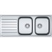 BAZAR Franke Spark SKX 621, 1160x500 mm, nerezový dřez 101.0504.083 OHNUTÝ ROH!!
