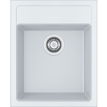 Franke Sirius SID 610-40, 430x530 mm, Tectonitový dřez, bílá 114.0503.010