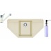 Franke SET G87 granitový dřez MRG 612 E vanilka+baterie FC 7477 vanilka+dávkovač FD 300