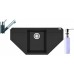 Franke SET G88 granitový dřez MRG 612 E grafit + baterie FC 7486 grafit + dávkovač FD 300