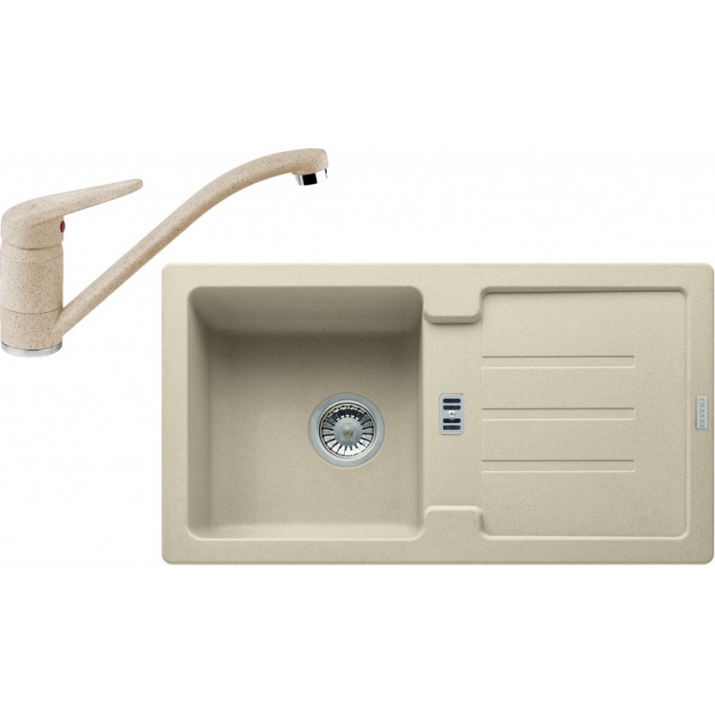 Franke SET G89 granitový dřez STG 614-78 pískový melír + FC 9541 pískový melír 114.0366.003 Franke SET G89 granitový dřez STG 614-78 pískový melír + FC 9541 pískový melír 114.0366.003