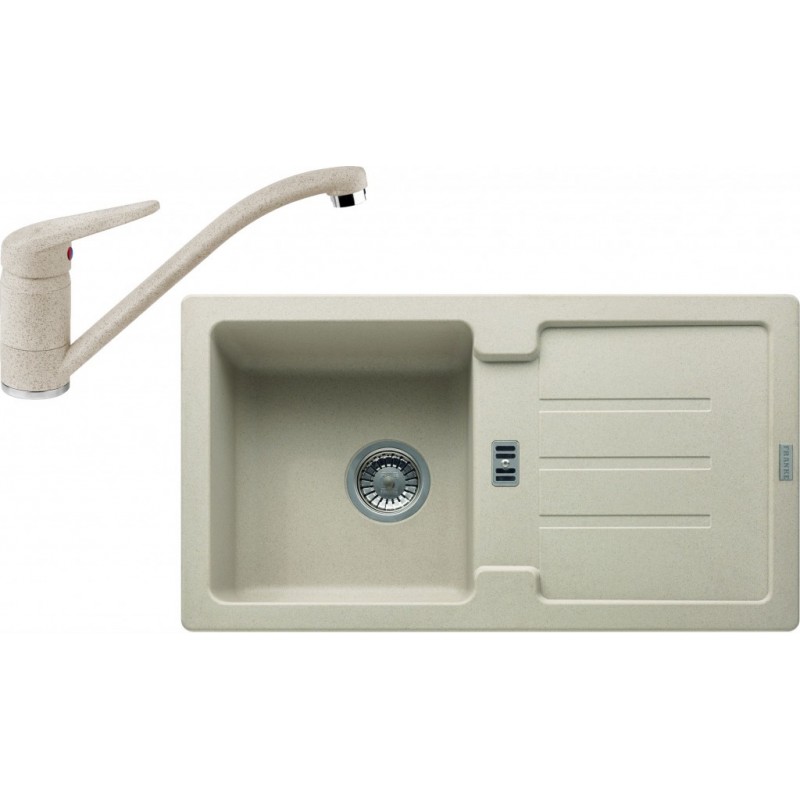 Franke SET G89 granitový dřez STG 614-78 sahara + baterie FC 9541 sahara 114.0366.004