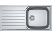 BAZAR Franke Spark SKX 611-100, 1000x500 mm, kuchyňský dřez, nerez 101.0504.059 OHNUTÉ ROHY!!