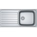 BAZAR Franke Spark SKX 611-100, 1000x500 mm, kuchyňský dřez, nerez 101.0504.059 POŠKRÁBANÝ, VYVRTANÝ OTVOR!!